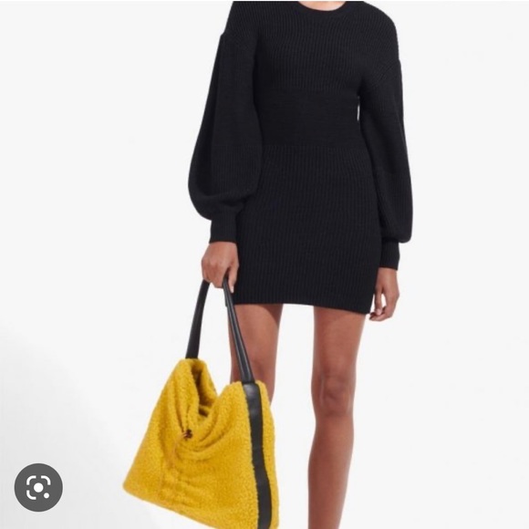 STAUD - Felix Faux Sherpa Tote - NWT - New With Tags - Picture 2 of 7